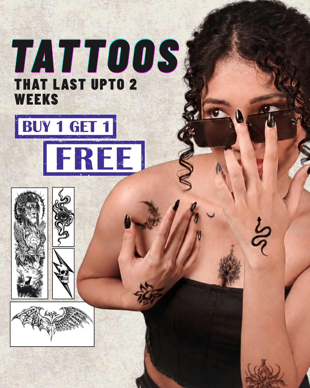 Ink Kulture semi-permanent tattoos
