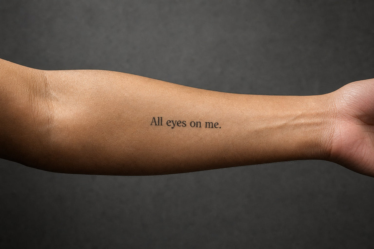 All Eyes Statement on skin