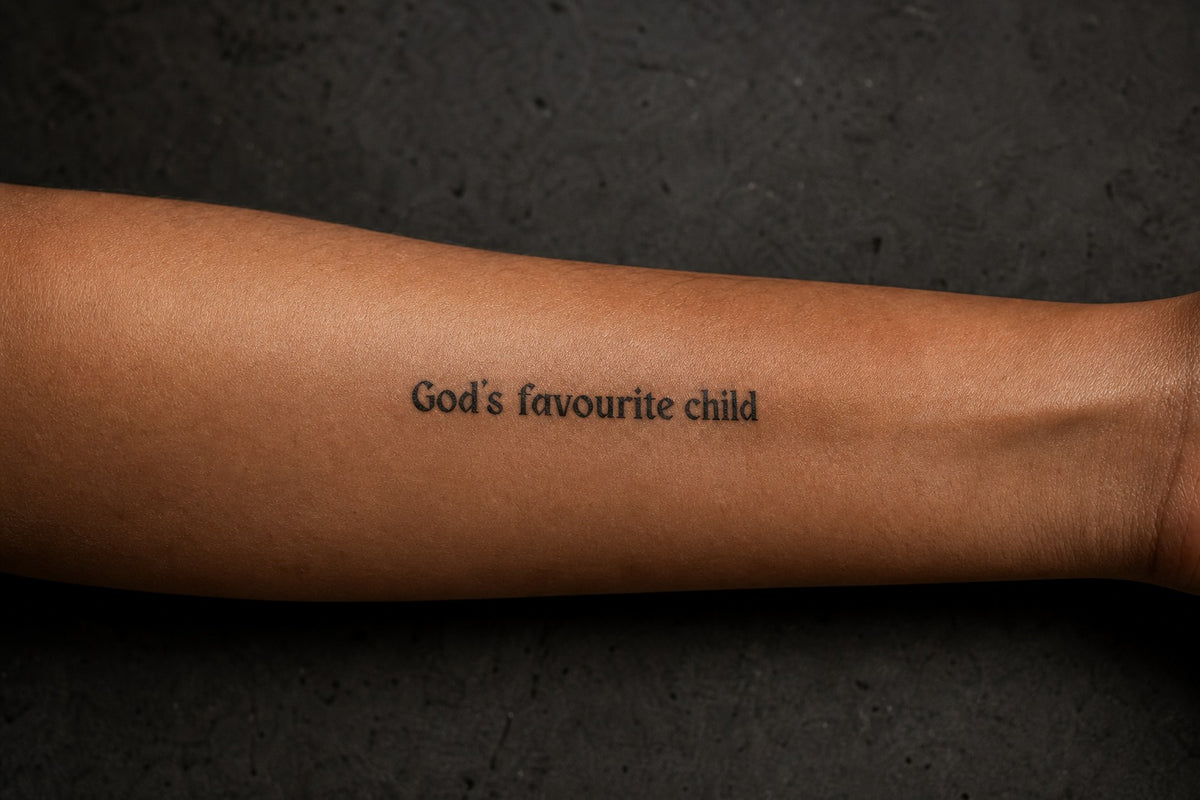 Divine Favorite Script on skin