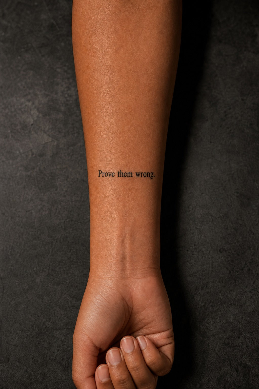 Defiant Resolve on skin
