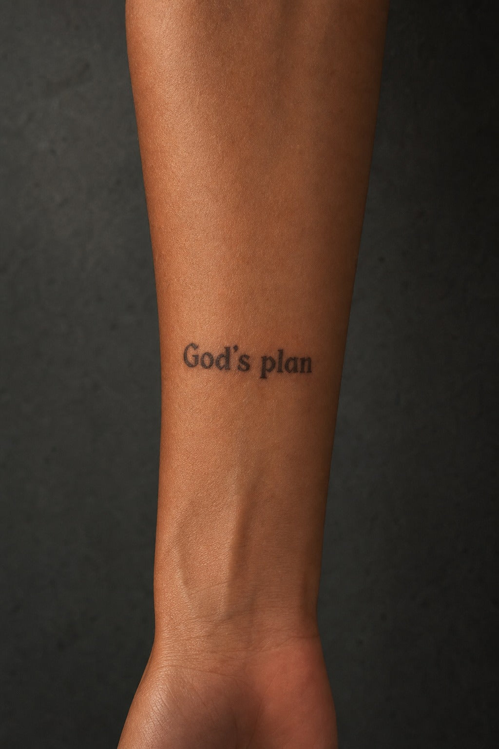 Divine Blueprint on skin