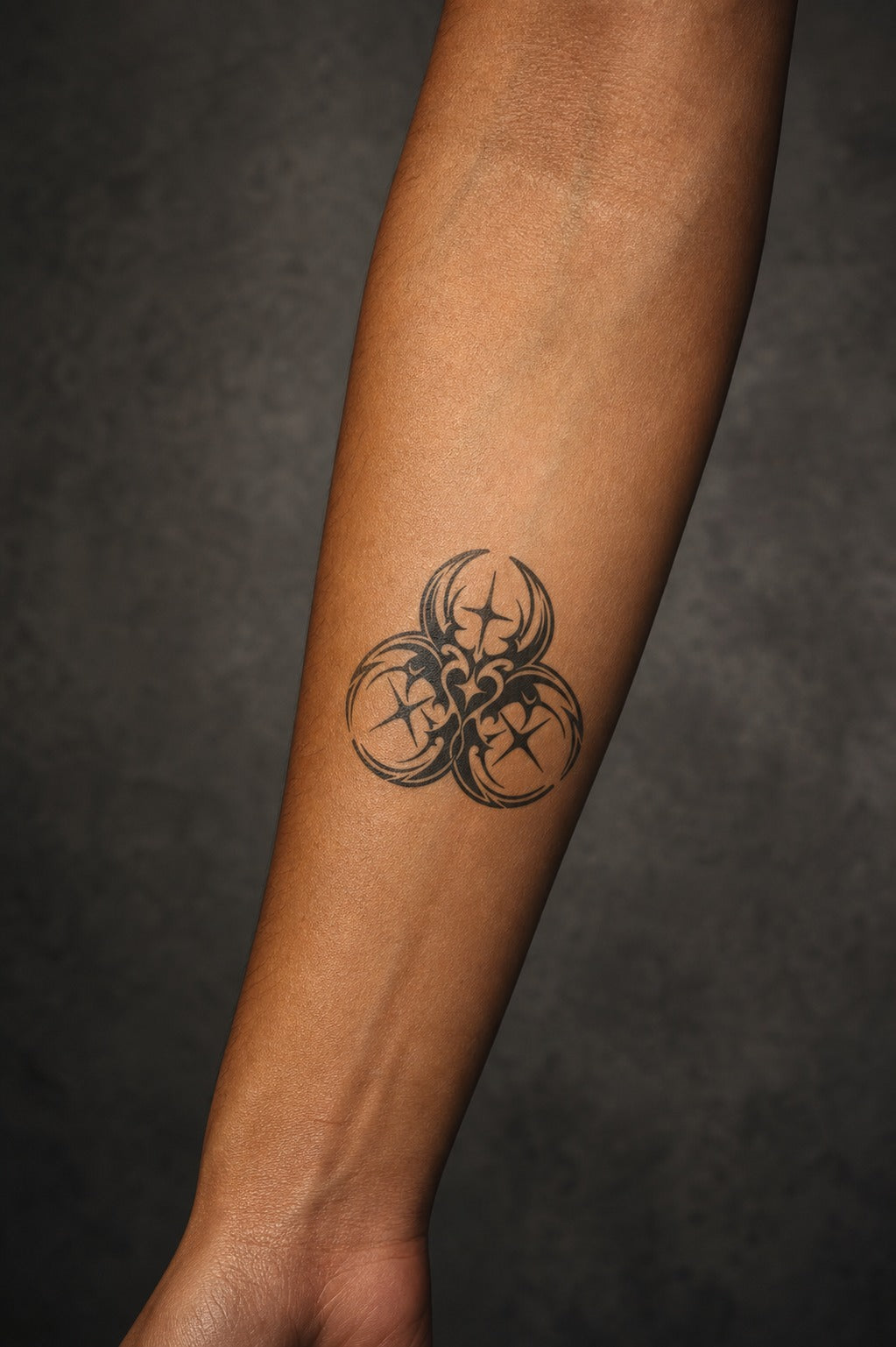 Tribal Eclipse Harmony on skin
