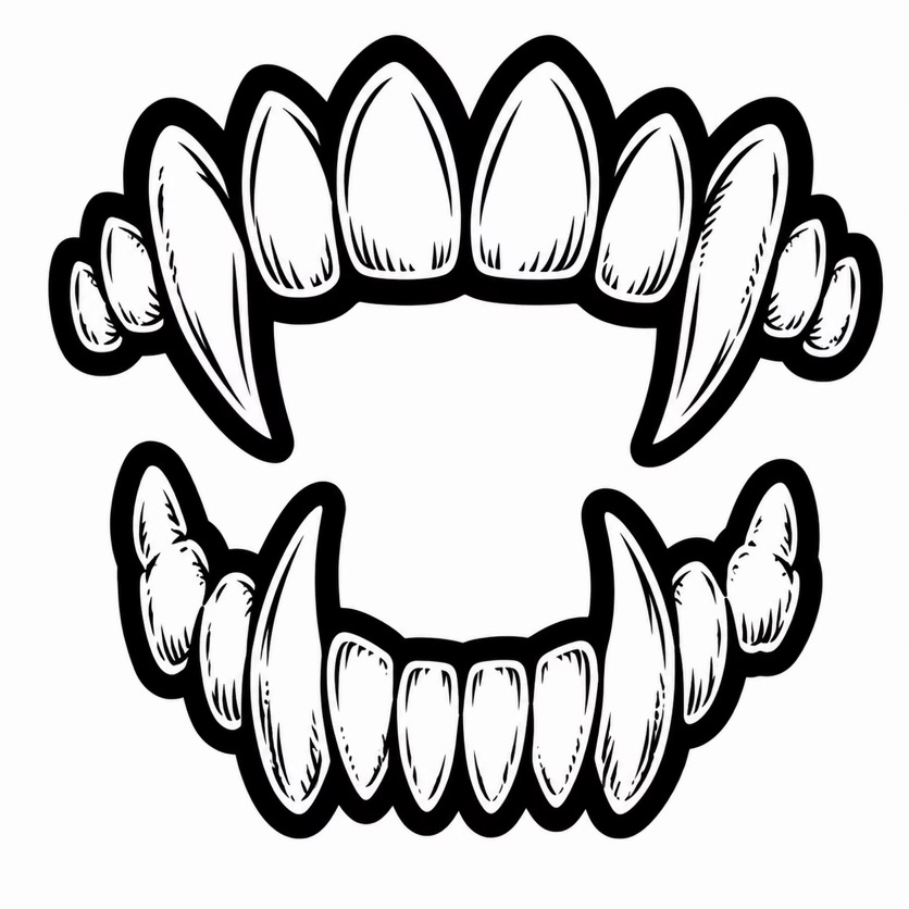 Vampire's Grin design