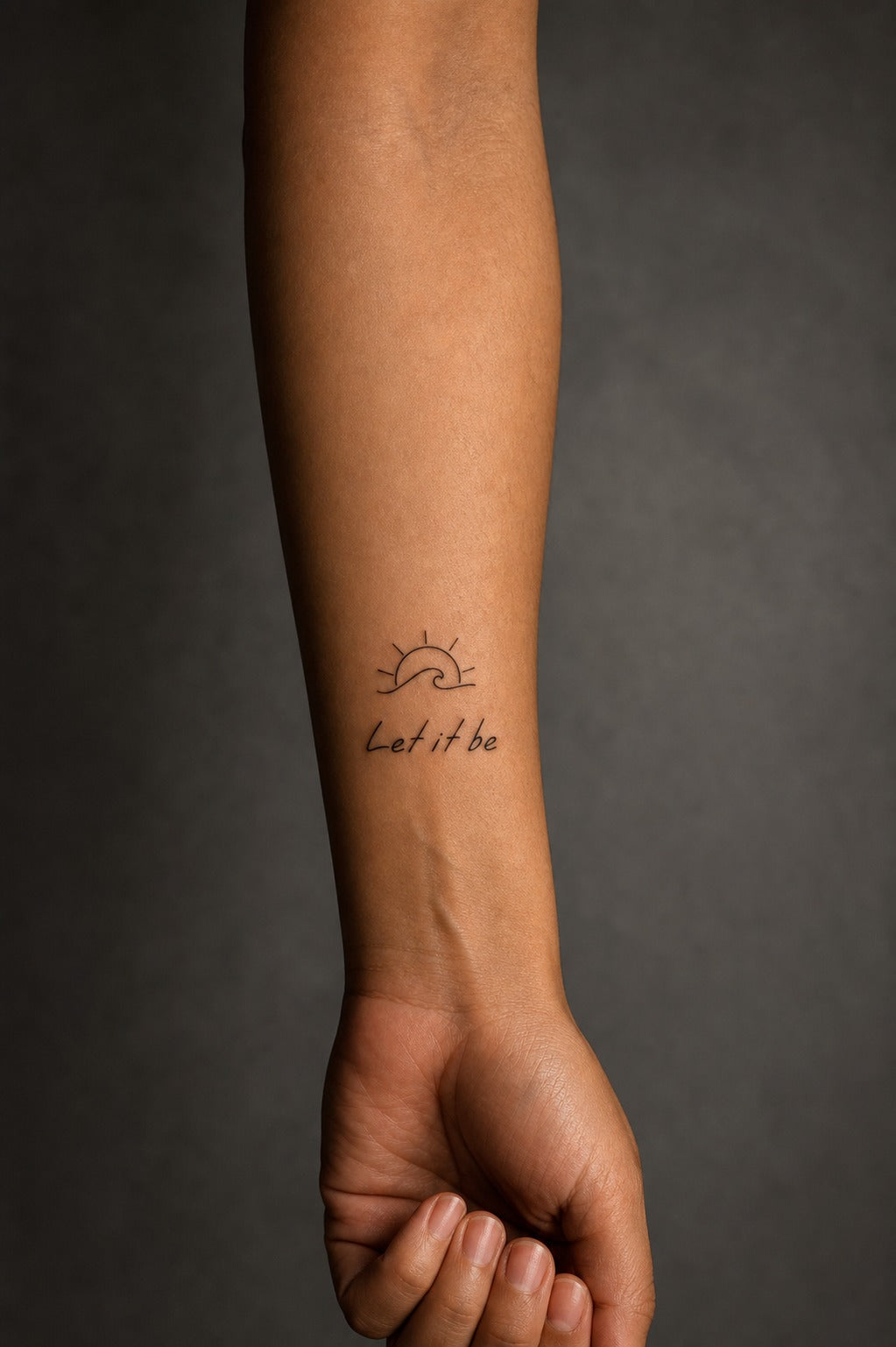 Sunset Serenity on skin