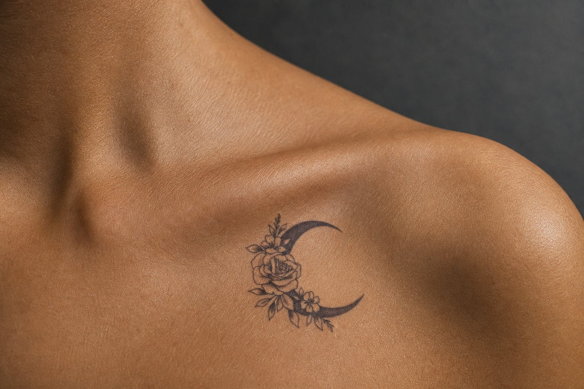 Lunar Rose Reverie on skin