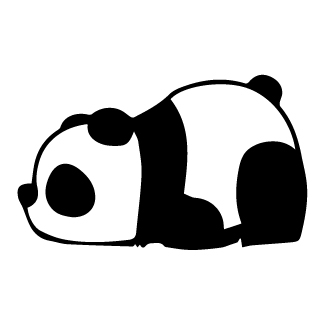 Dreaming Panda Serenity design