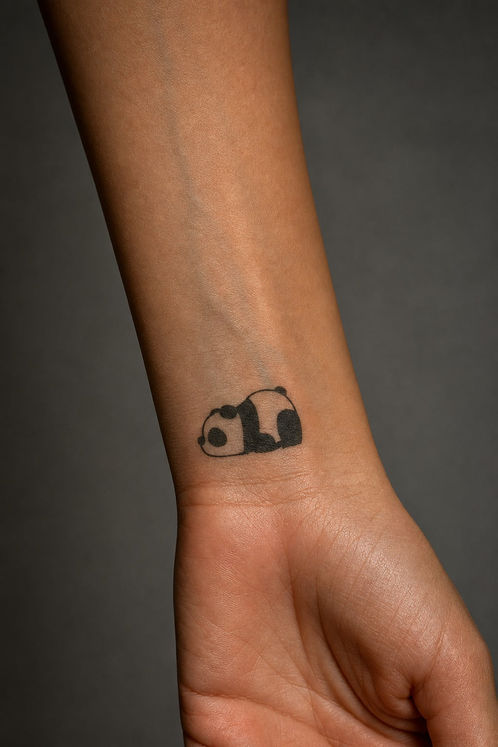 Dreaming Panda Serenity on skin