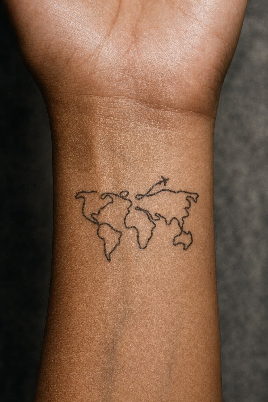 Wanderlust Journey on skin
