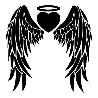 Divine Love Wings design