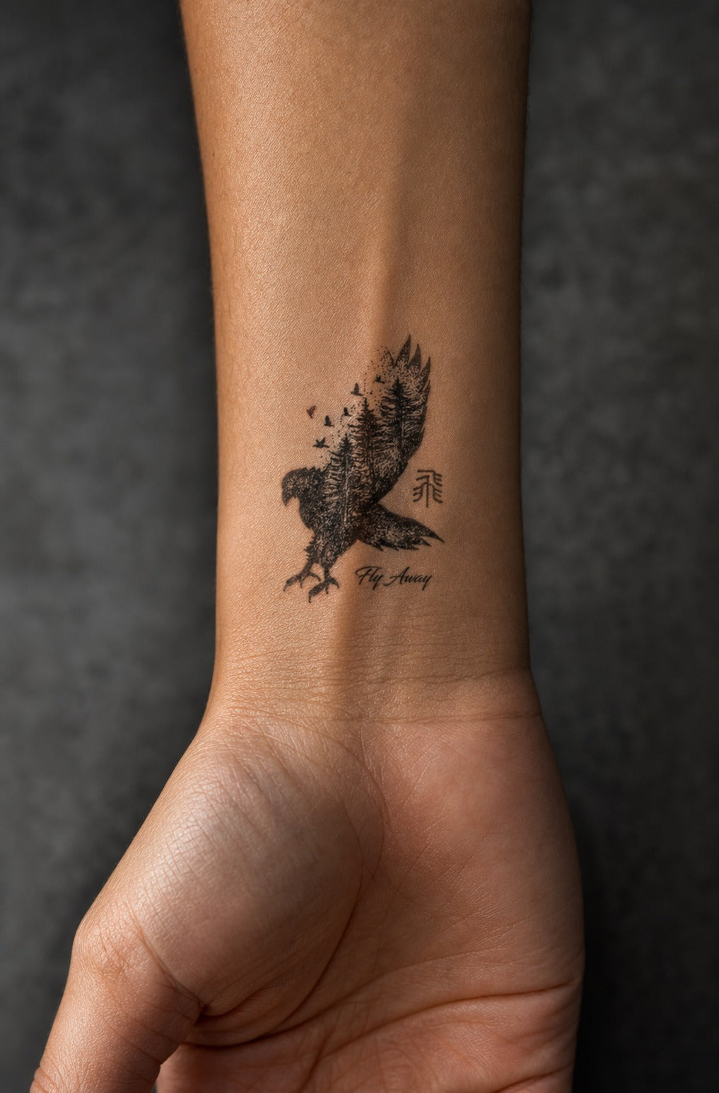 Soaring Spirit on skin