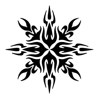Inferno Mandala design