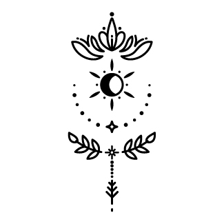 Celestial Harmony Emblem design
