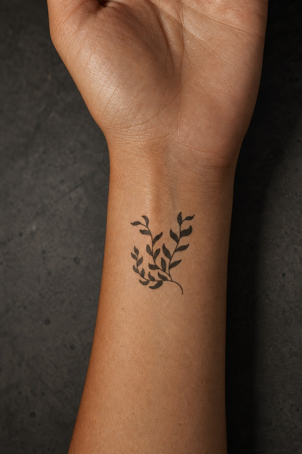 Ethereal Vine Whispers on skin