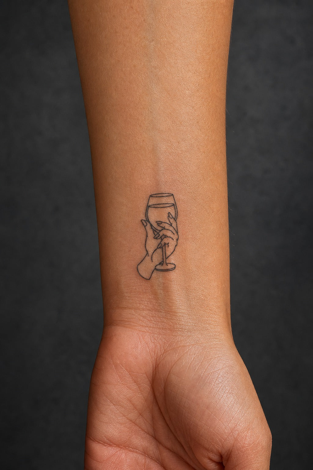 Elegance in Glass on skin