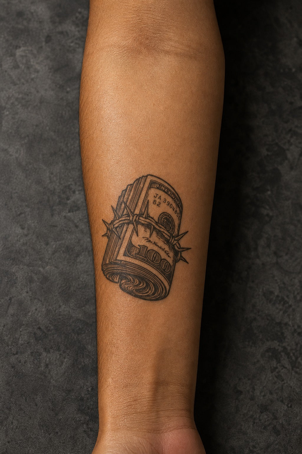 Bound by Wealth on skin