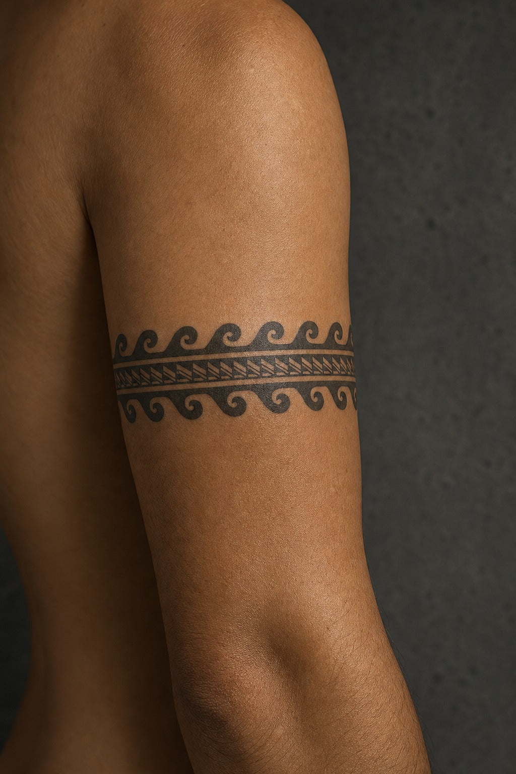 Oceanic Harmony Band on skin