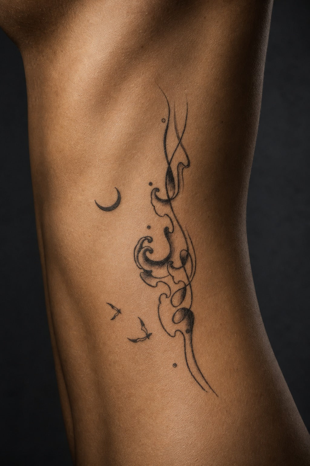 Lunar Serenity Flow on skin