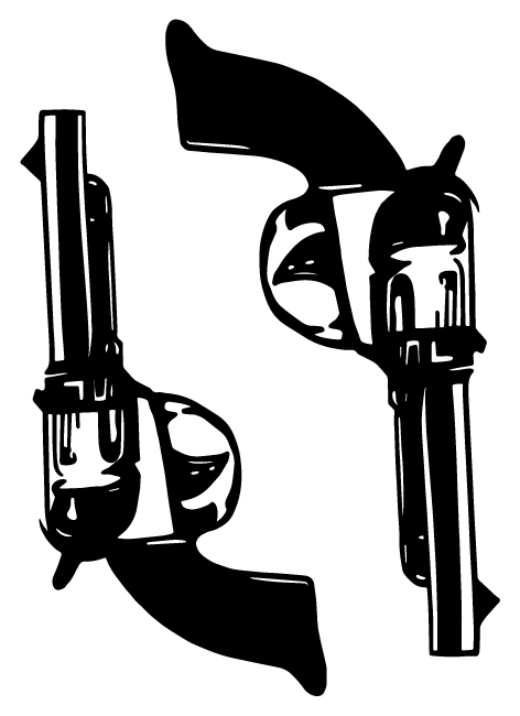 Dueling Revolvers design