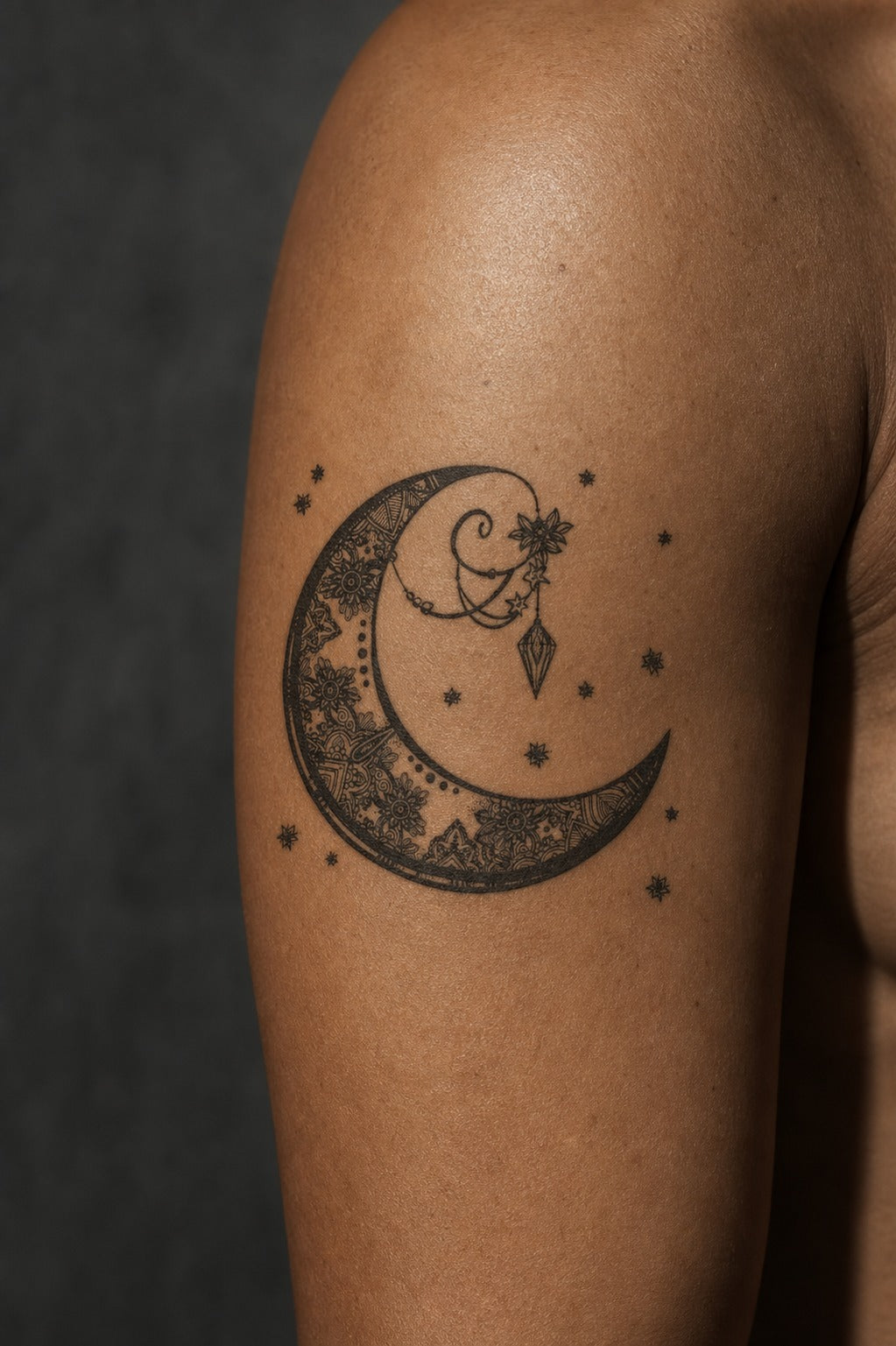 Lunar Blossom Dream on skin