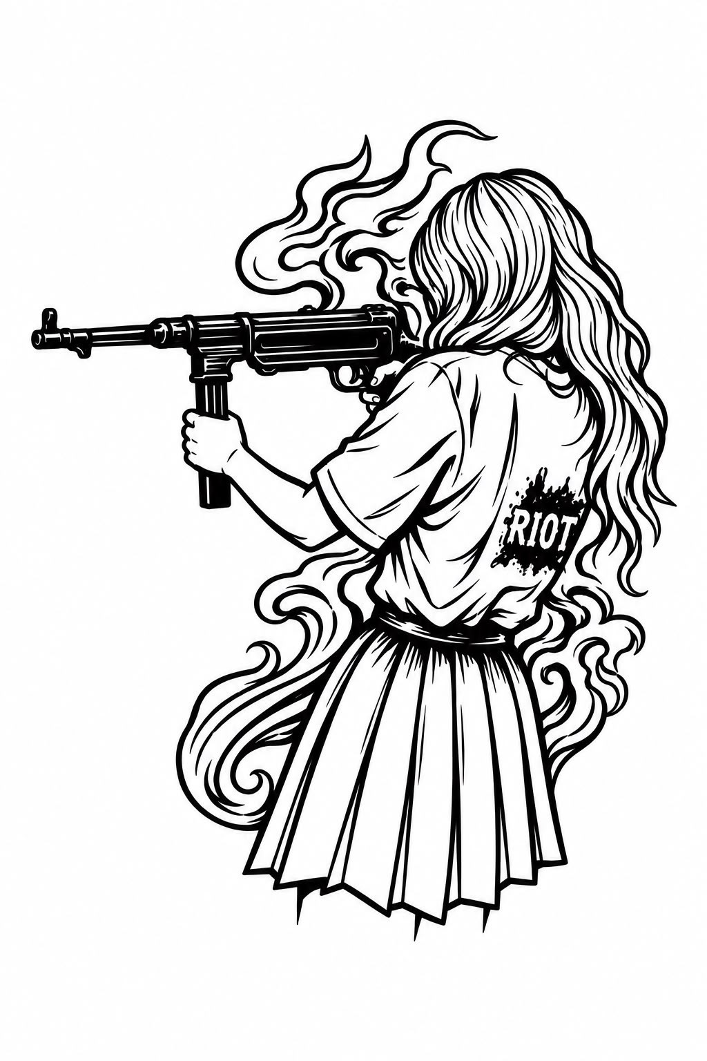Rebel Riot Muse design