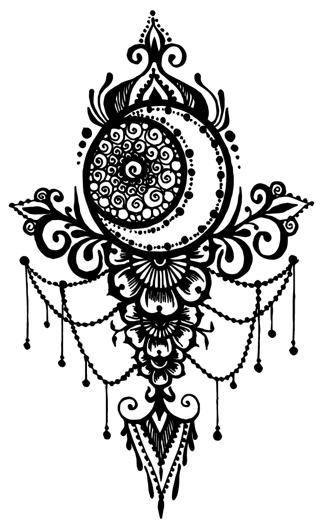 Celestial Mandala Grace design