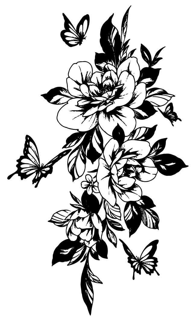 Ethereal Bloom Symphony design