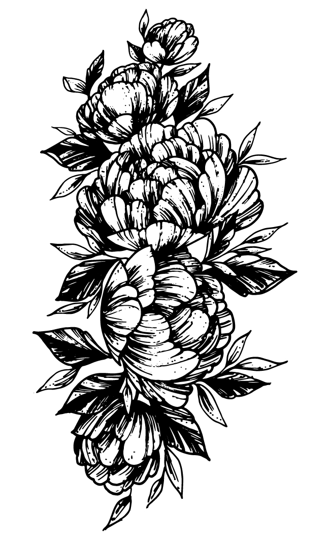 Peony Elegance design