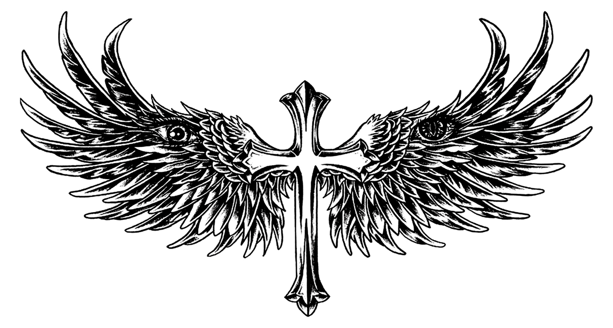 Celestial Guardian Wings design