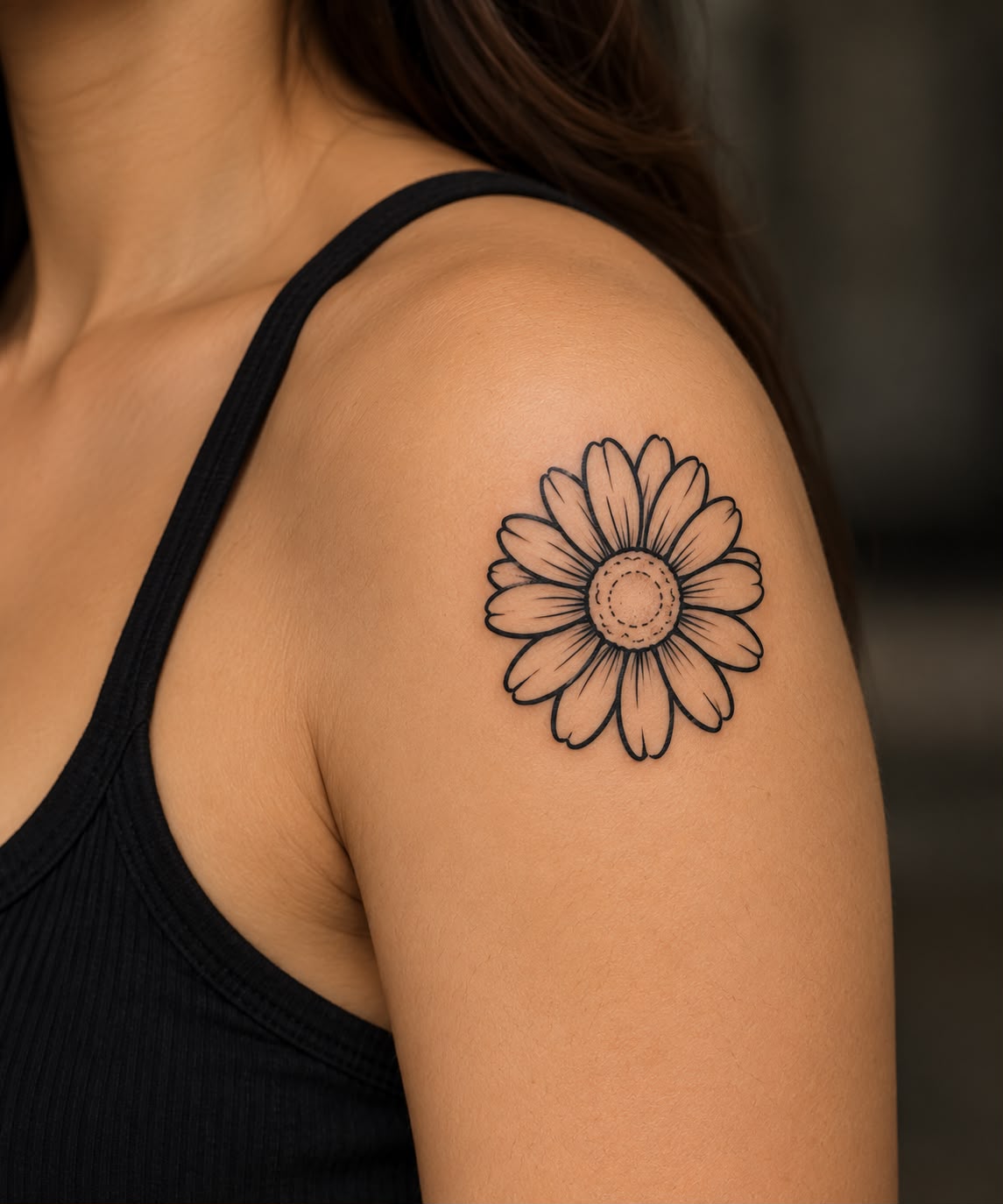 Daisy Flower Tattoo