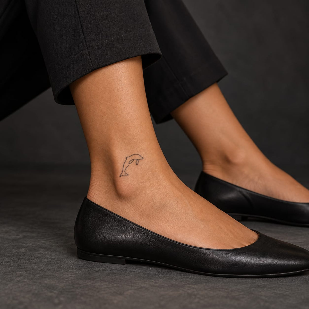 Leaping Dolphin Tattoo