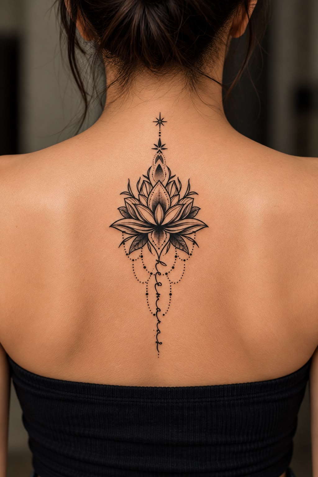 Celestial Lotus Tattoo